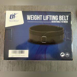 Black Weight Lifting Belt